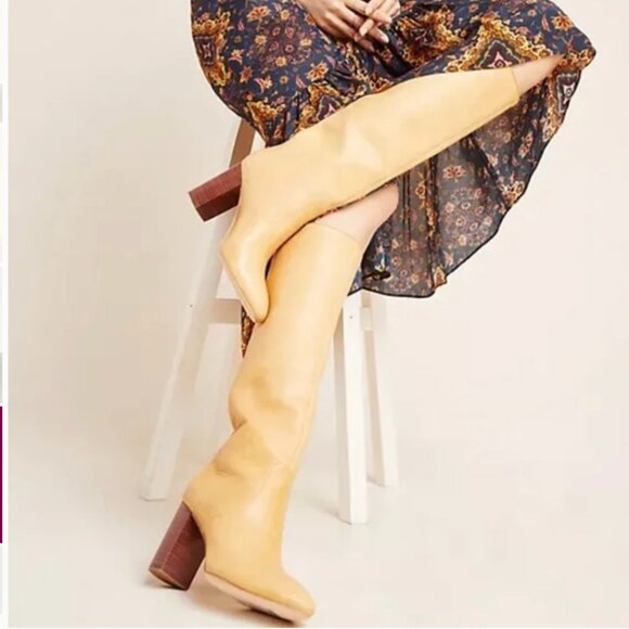 Loeffler Randall Goldy Boot, Khaki, Size 8.5, Worn Once with Box - Picture 2 of 7